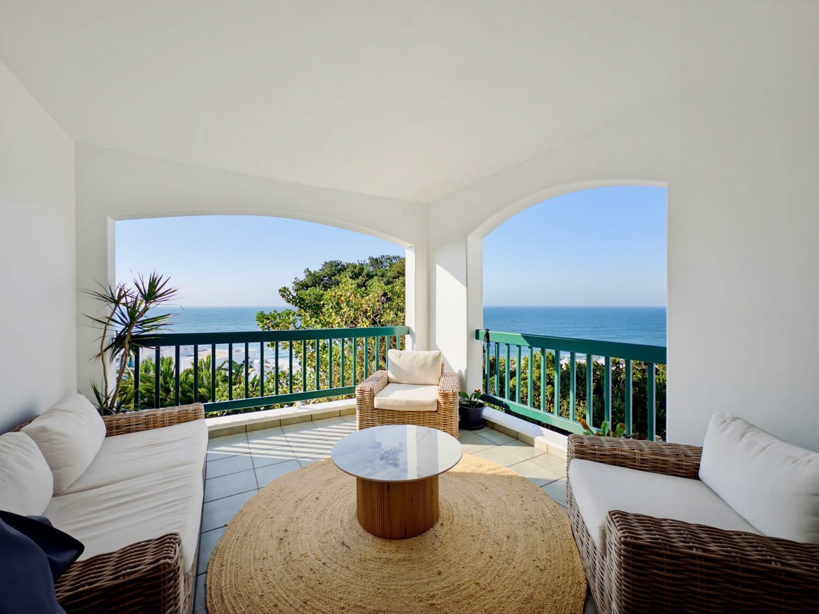 The terrace